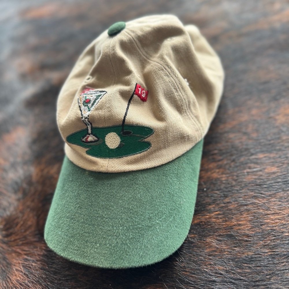 Tabasco Green and Tan Hat